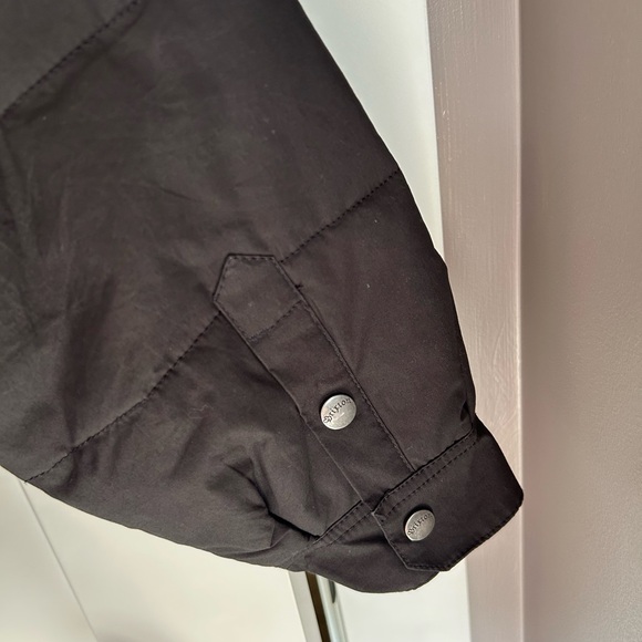 Brixton Men's Black Quilted Shirt Jacket - Picture 8 of 9